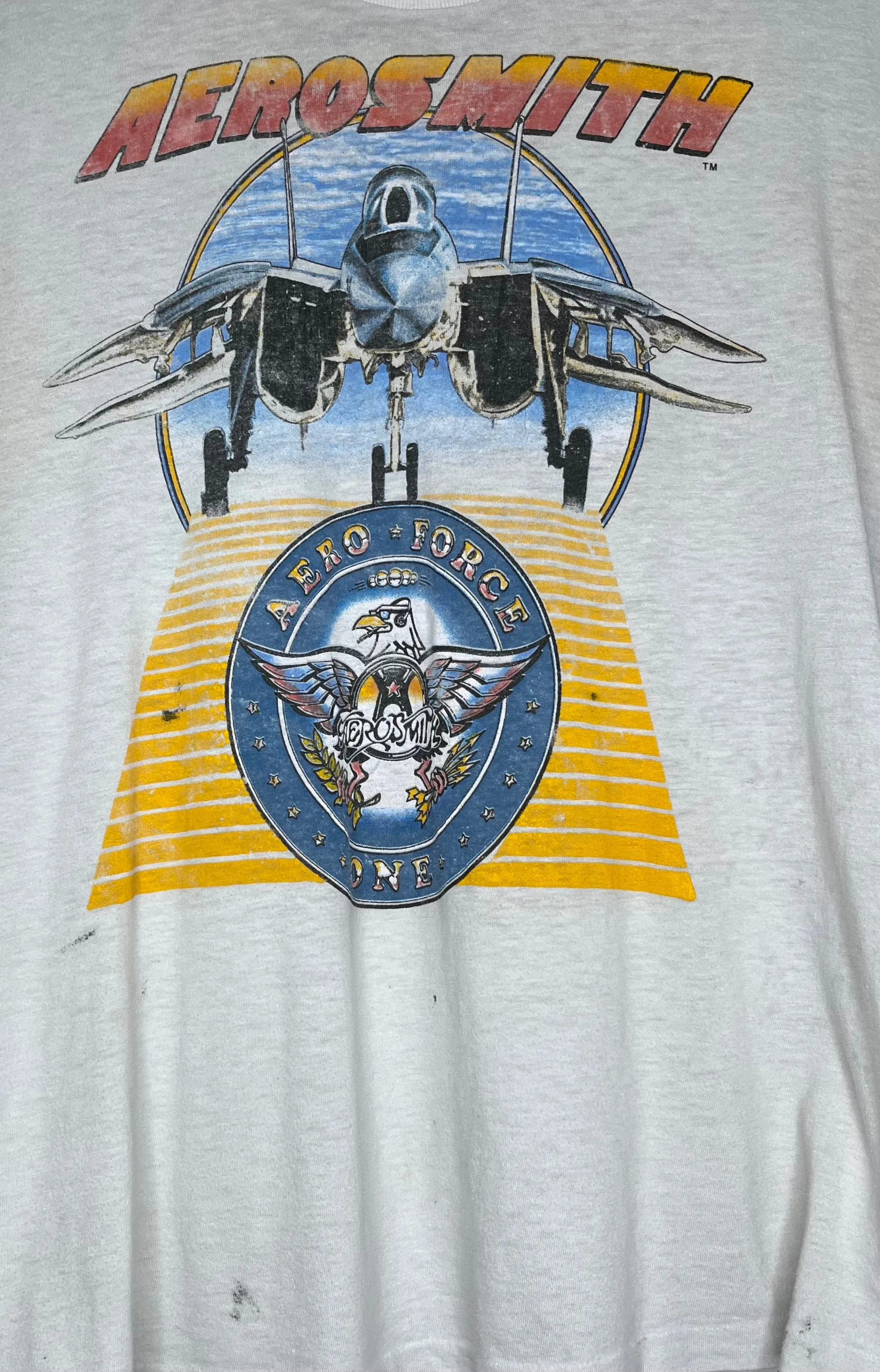 1986 Aerosmith Done With Mirrors Tour T-Shirt: M