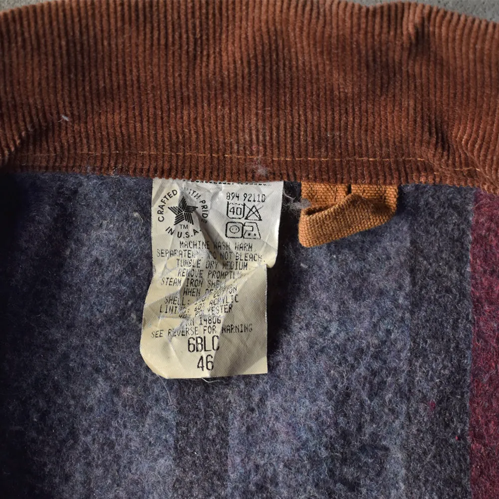 80-90’s Carhartt ブランケットライナー ミシガンチョアコート 230104