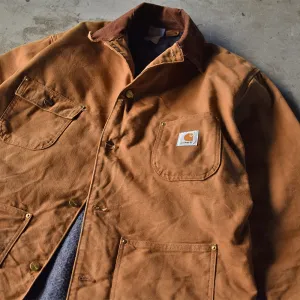 80-90’s Carhartt ブランケットライナー ミシガンチョアコート 230104
