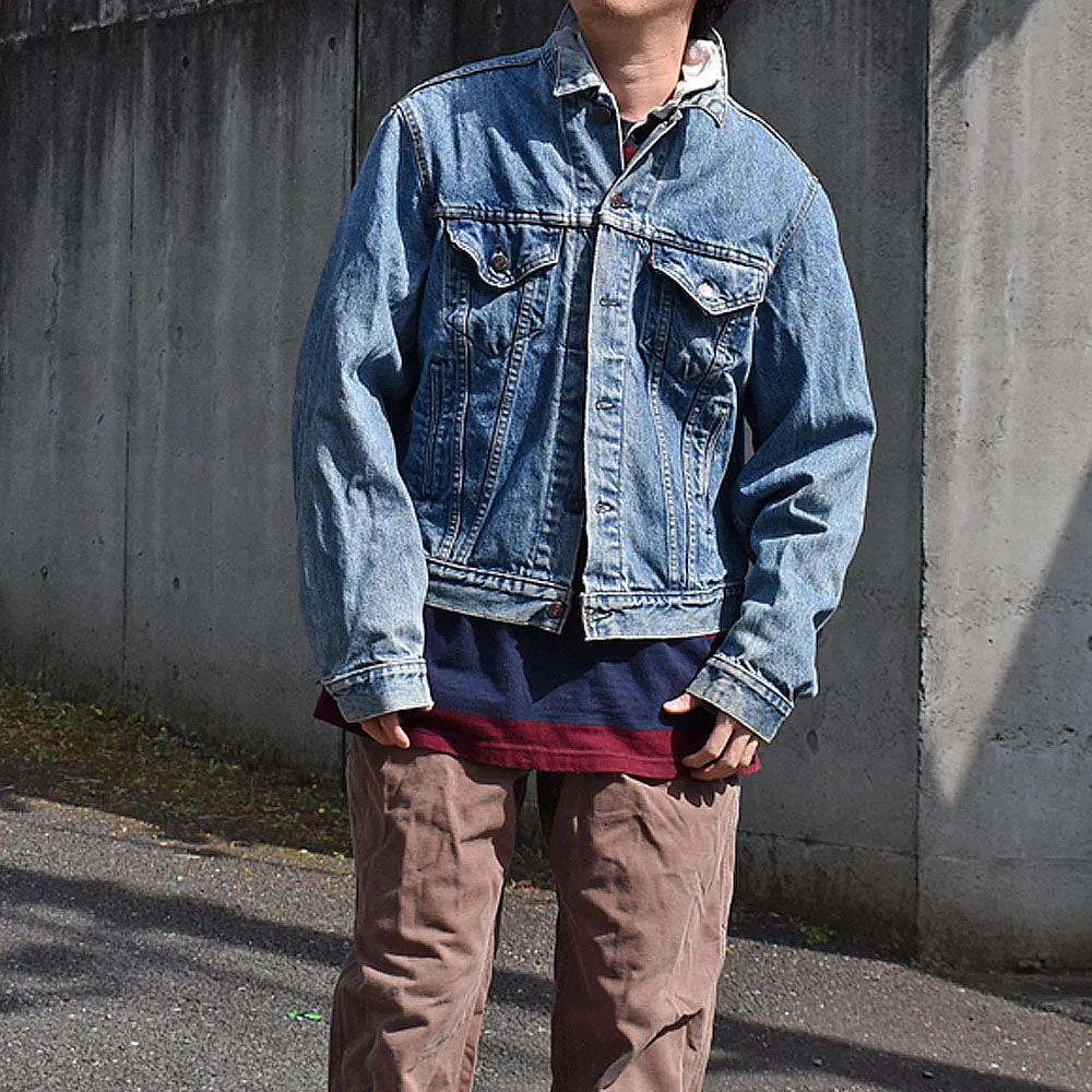 80's　Levi's/リーバイス 50LONG！ 70506-0216 デニムジャケット　USA製　230428