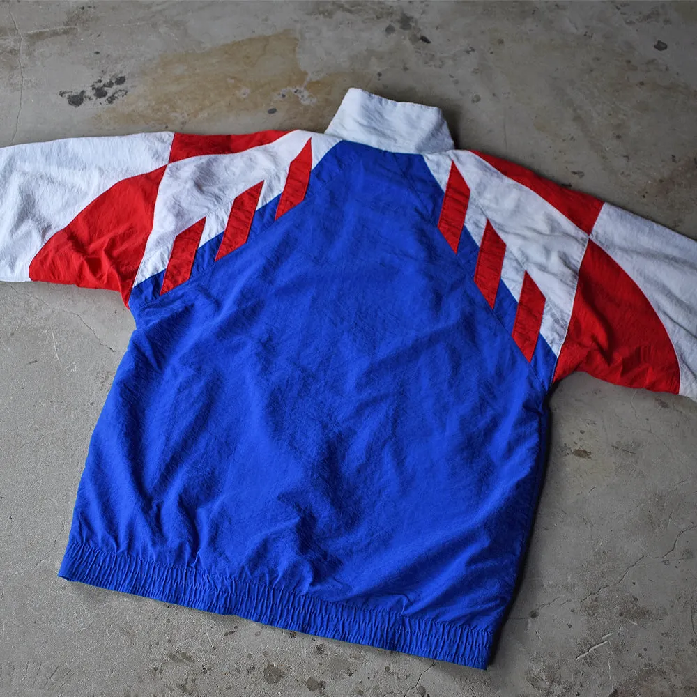 90's adidas トリコロール！ ナイロンジャケット France製 221123