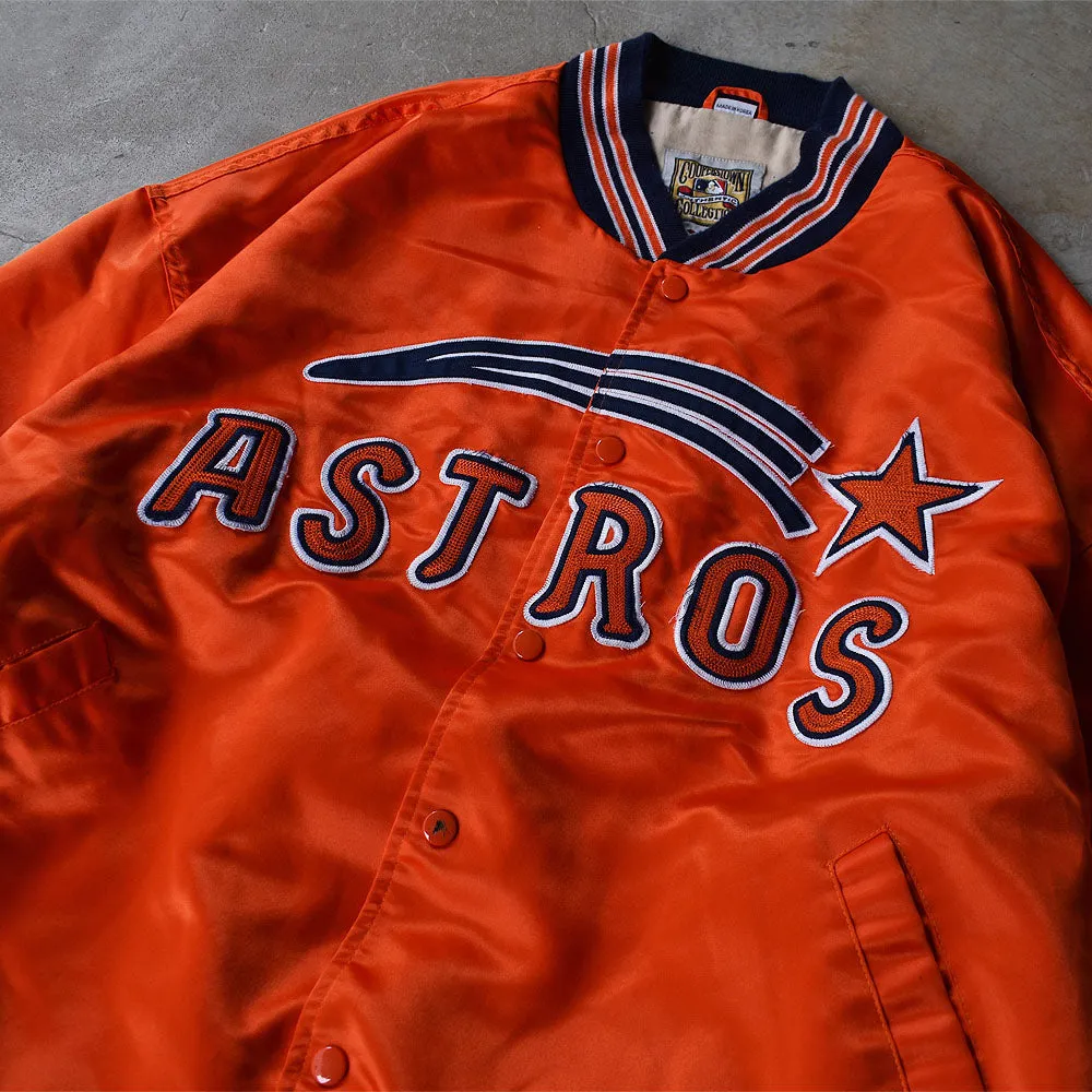 90’s Mitchell & Ness “MLB Houston Astros” スタジャン アワードジャケット 230118