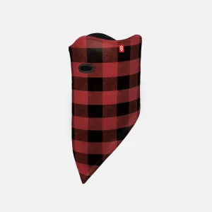 Airhole Facemask Standard-2 Layer - Red Buffalo
