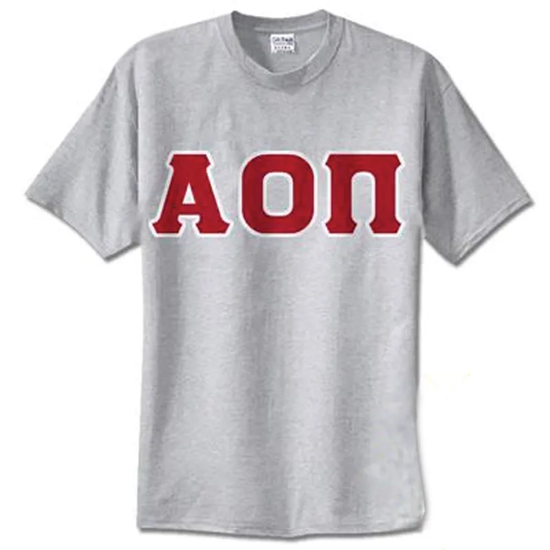 Alpha Omicron Pi Standards T-Shirt - G500 - TWILL