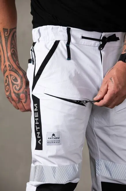 ANTHEM TRIUMPH PANT WITH TAPE - WHITE