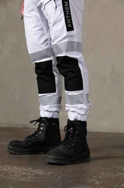 ANTHEM TRIUMPH PANT WITH TAPE - WHITE