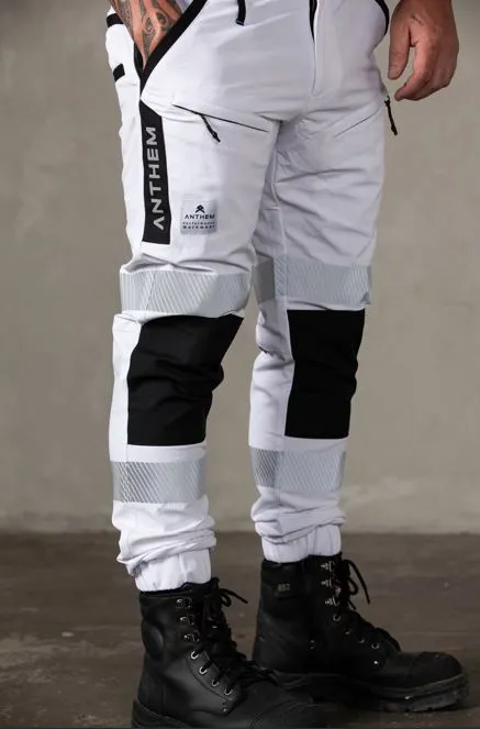 ANTHEM TRIUMPH PANT WITH TAPE - WHITE
