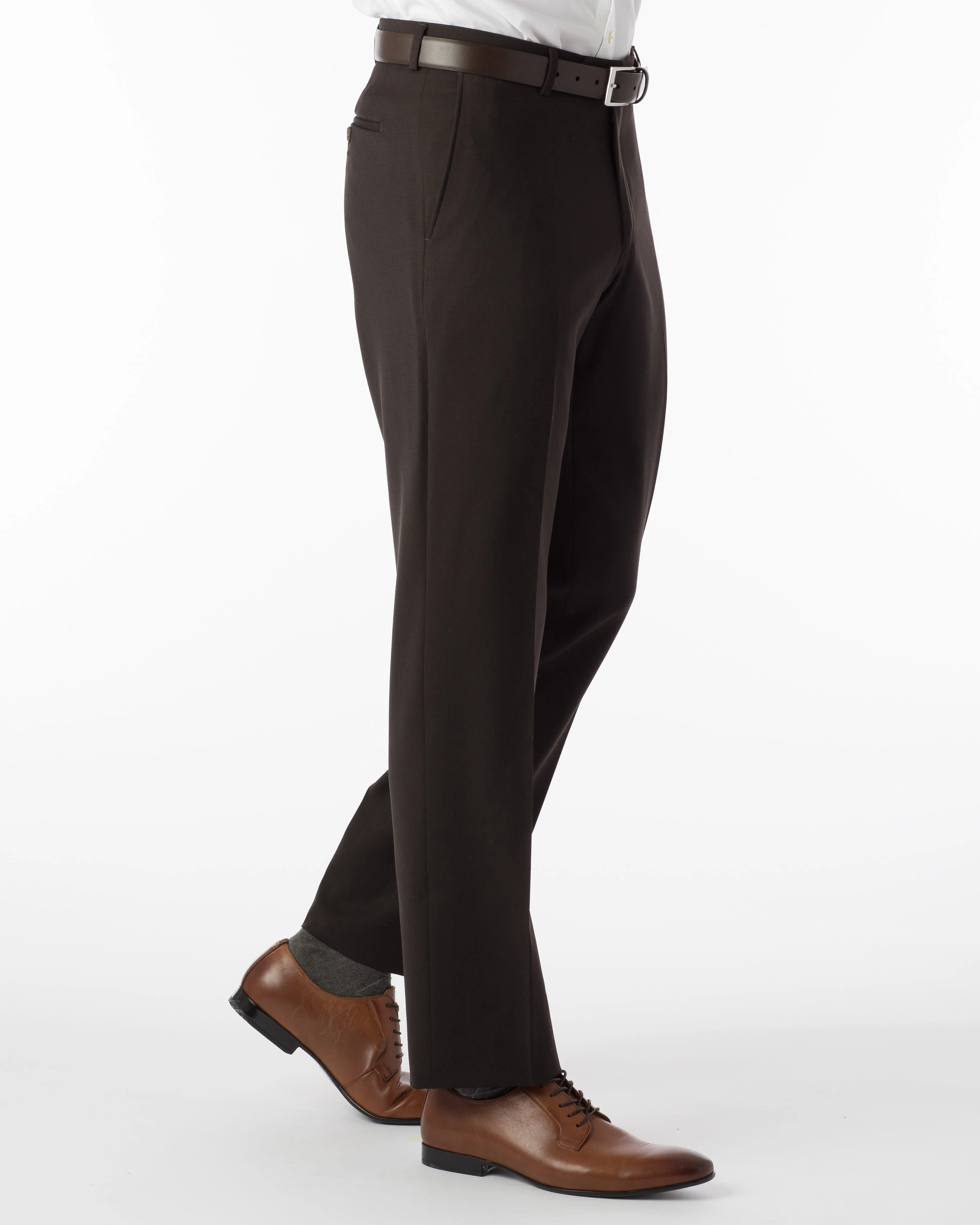 Ballin Pants - Soho Super 120's Gabardine - Brown