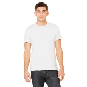 Bella   Canvas Unisex Silver Made in the USA Jersey Short-Sleeve T-Shirt