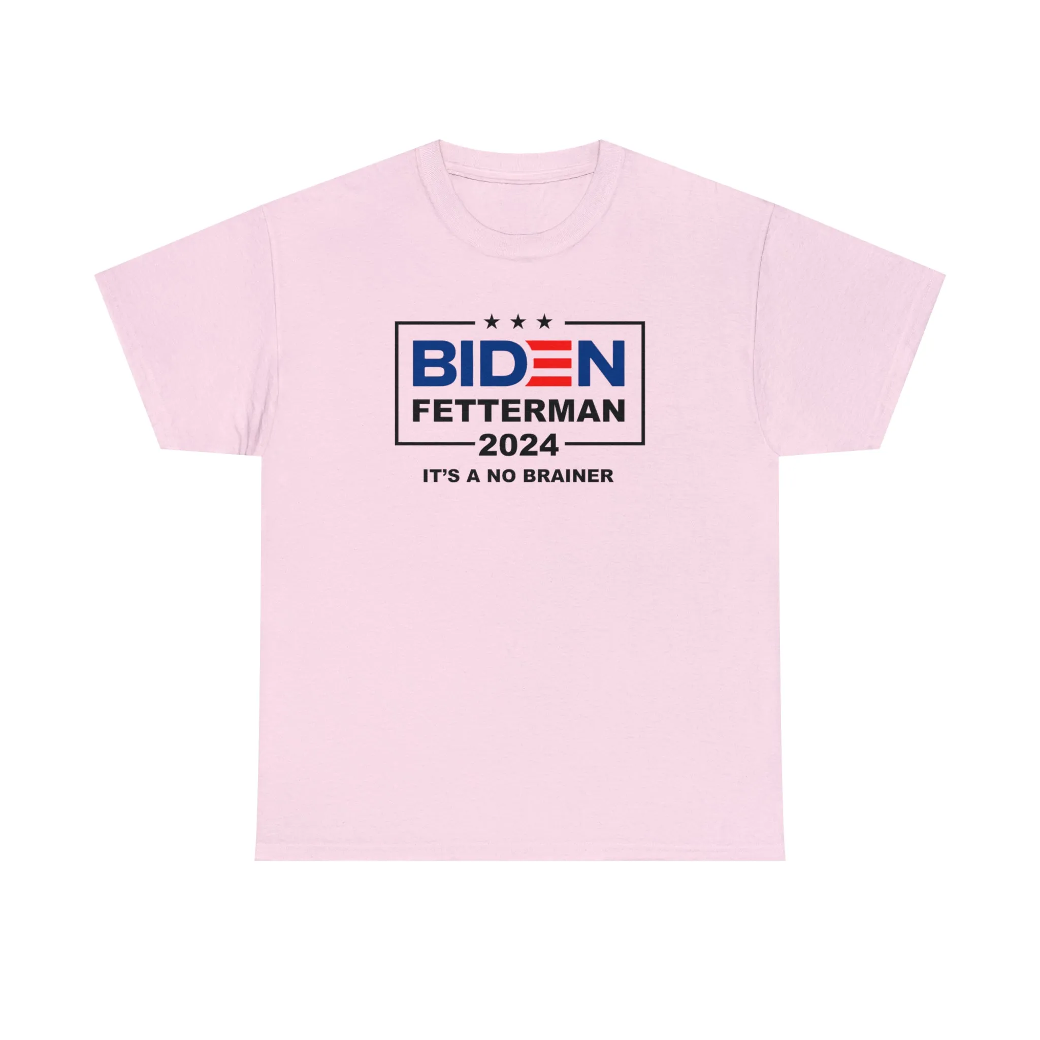 Biden Fetterman 2024 "It's A No Brainer" Unisex T-Shirt