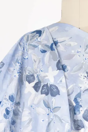 Blue Hour Japanese Double Gauze Cotton Woven