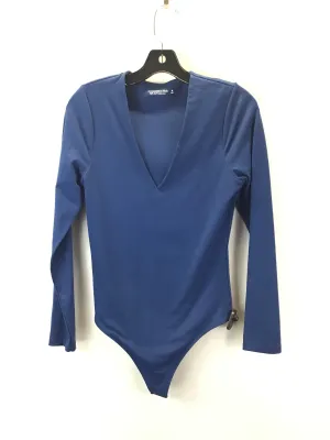 Bodysuit By Abercrombie And Fitch In Blue, Size: M