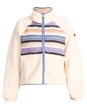 Clear Sky Fleece Jacket in Parchment