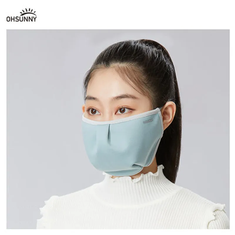 Dual-Use Warm Face Cover Mask with Adjustable Button
