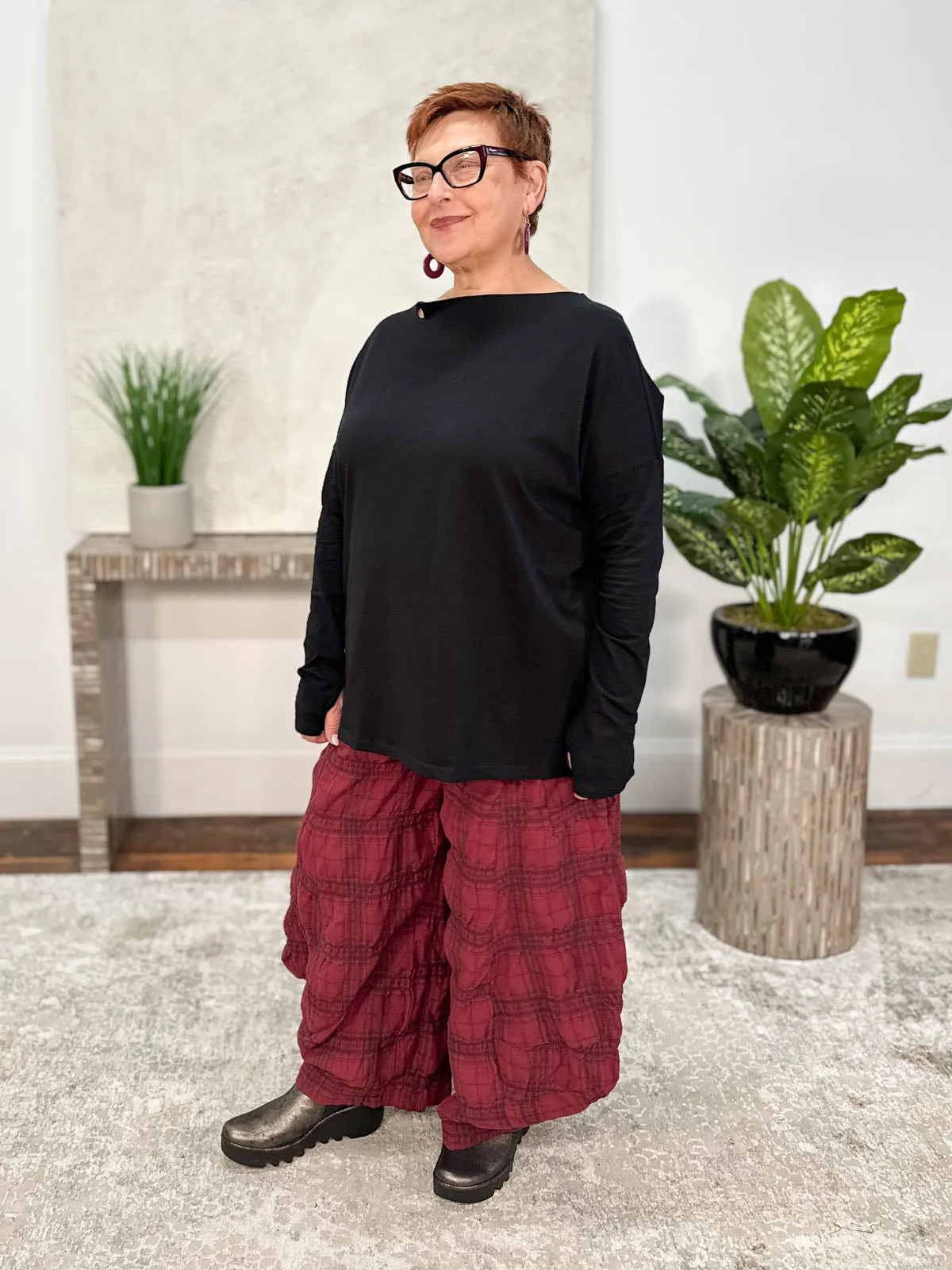 Fly Pant, Red Plaid Flannel