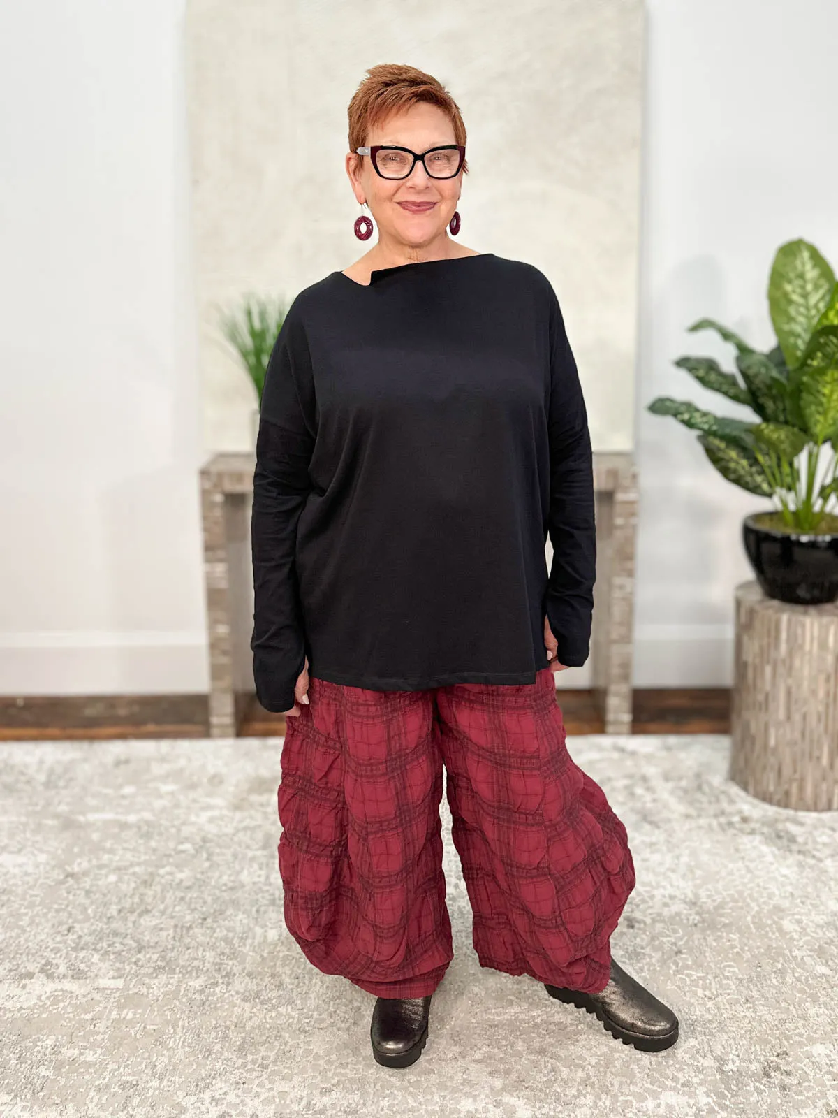 Fly Pant, Red Plaid Flannel