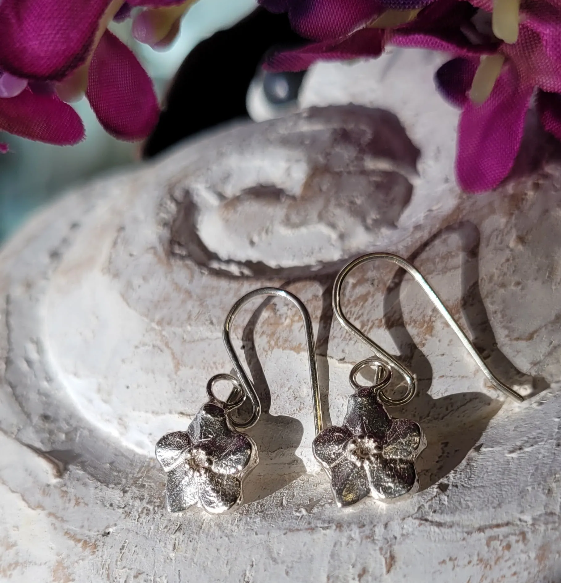 Forget me Knot Dangle Earrings