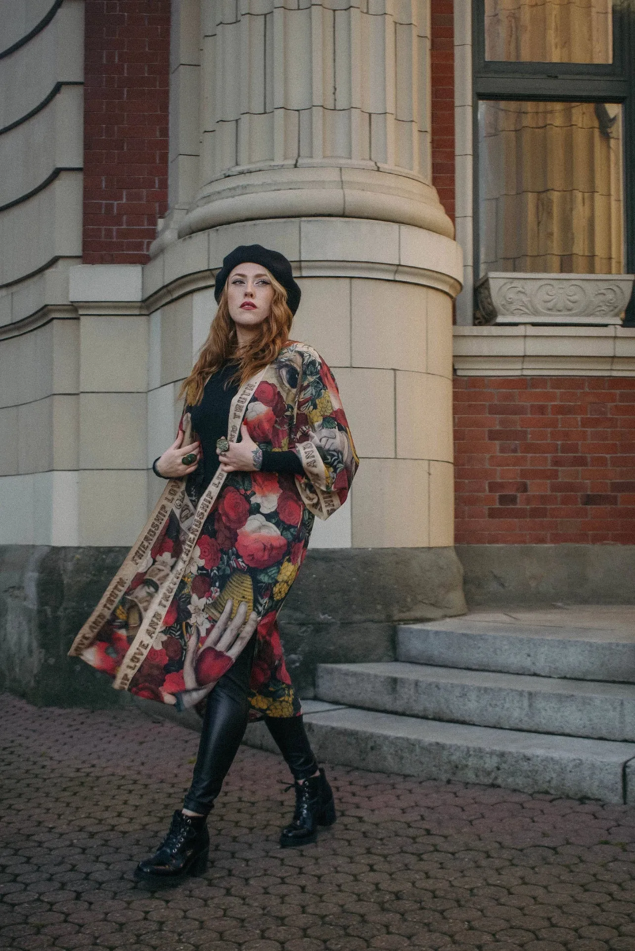 Friendship Love & Truth OPERA Kimono Jacket