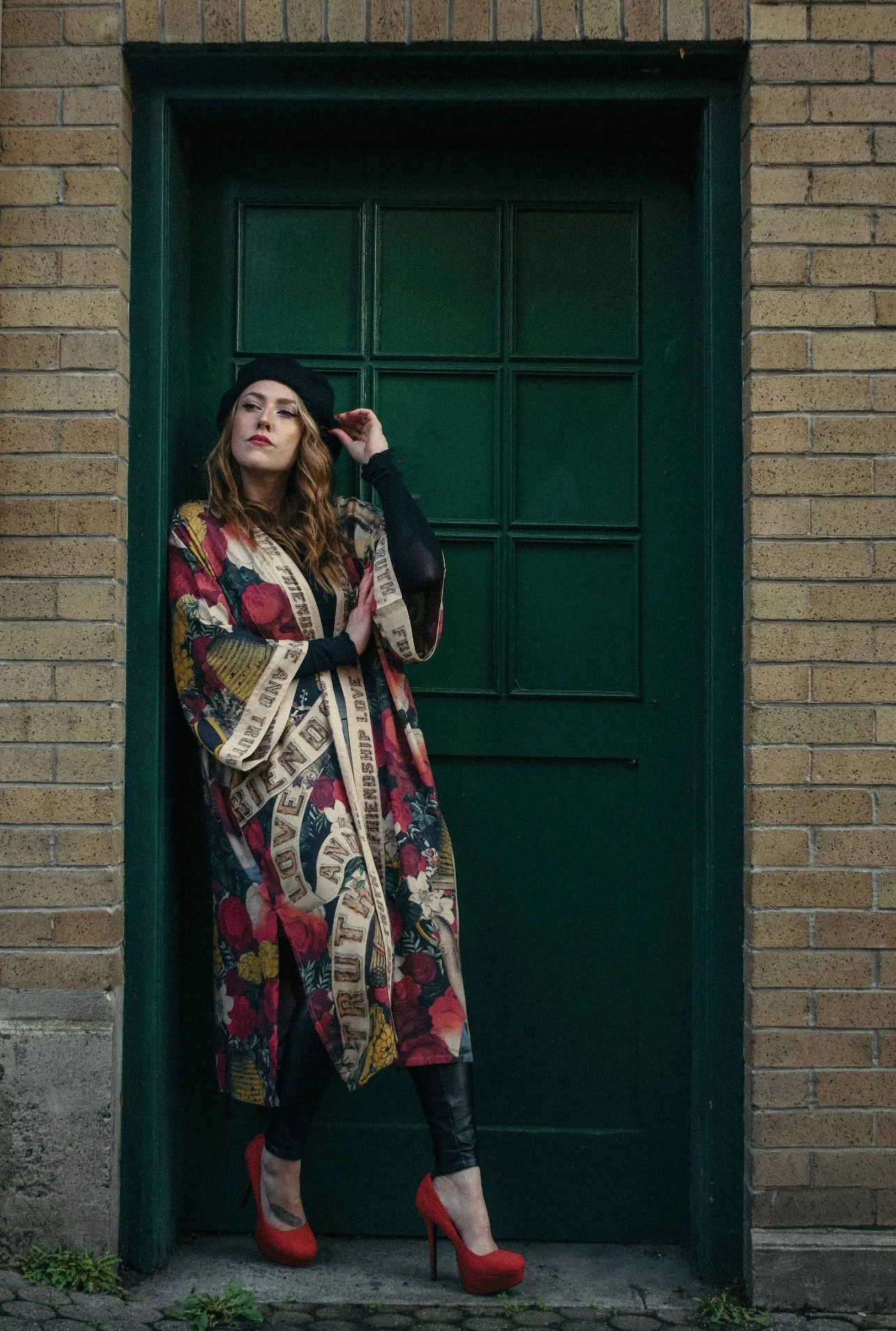 Friendship Love & Truth OPERA Kimono Jacket