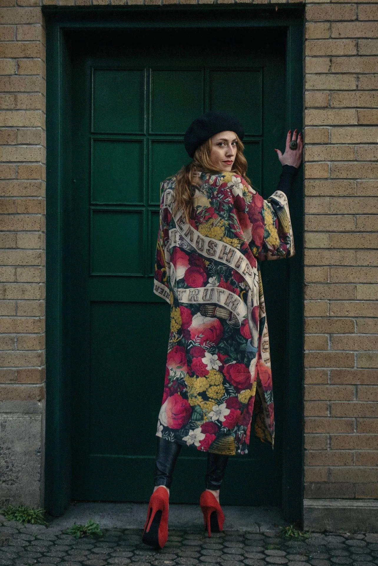 Friendship Love & Truth OPERA Kimono Jacket