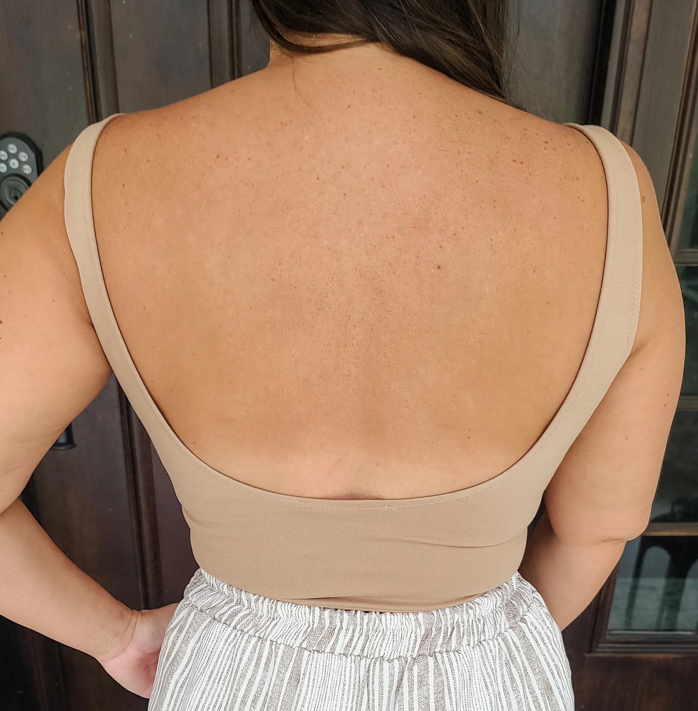 Girls Bestfriend Bodysuit - Taupe