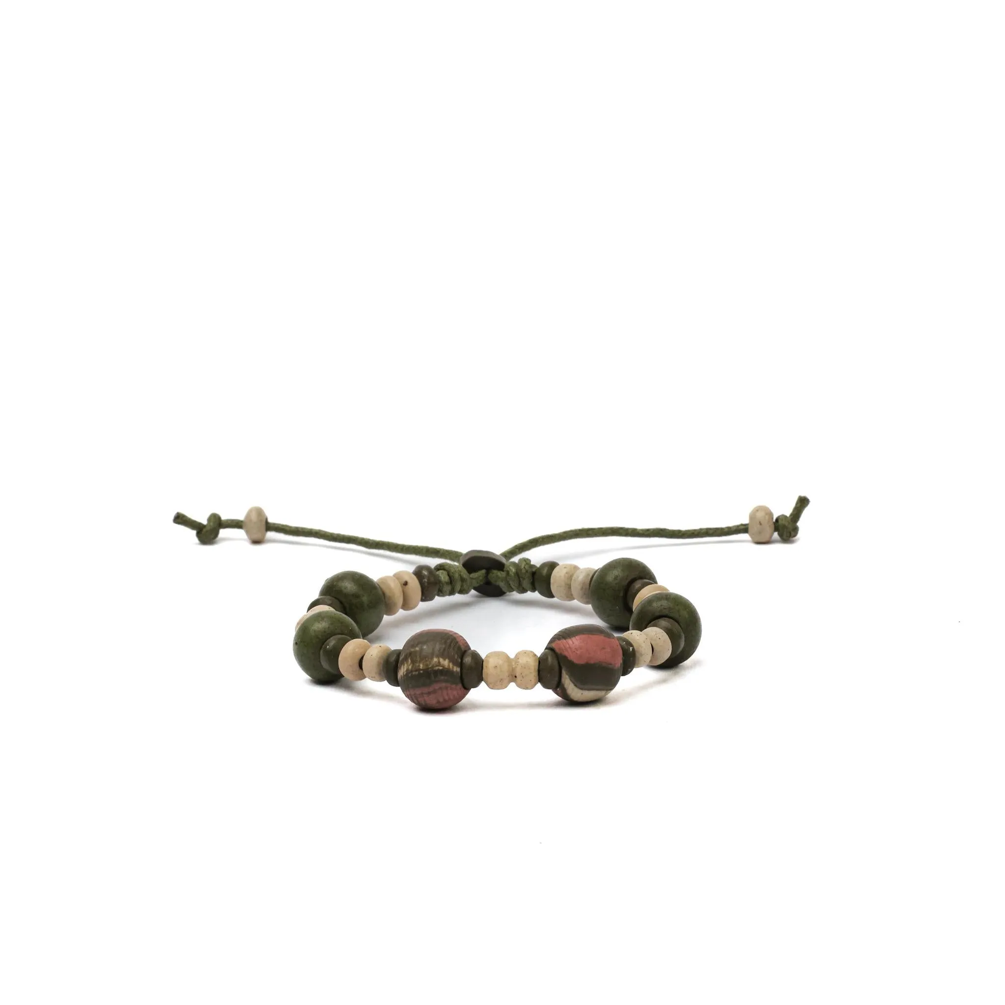 Green Tribal Bracelet