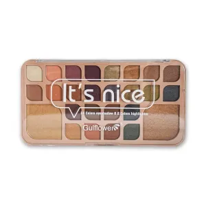 Gulflower Its Nice 24  Eyeshadow & 2  Highlight  20g