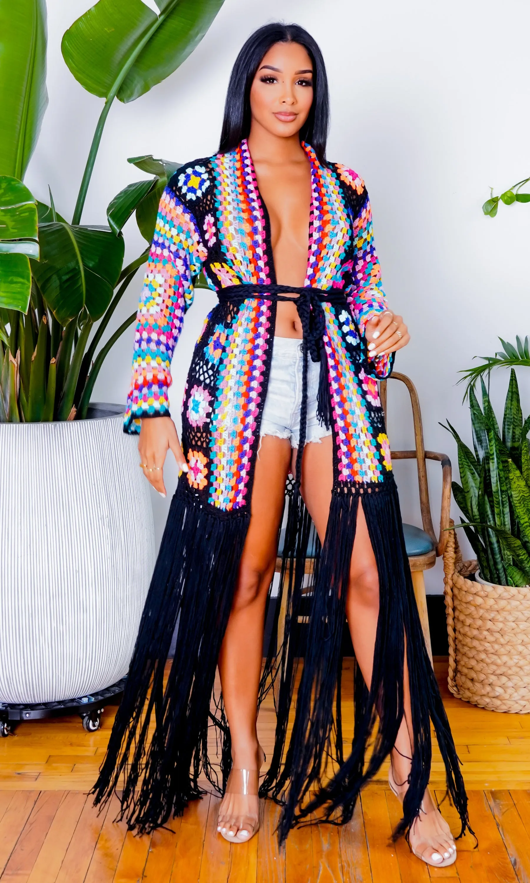 Hollywood | Fringe Crotchet Cardigan