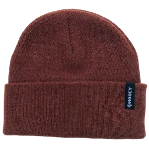 Hooey Maroon Beanie With Black & White Logo Tag 2051MA