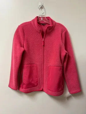 Jacket Faux Fur & Sherpa By Talbots In Pink, Size: S