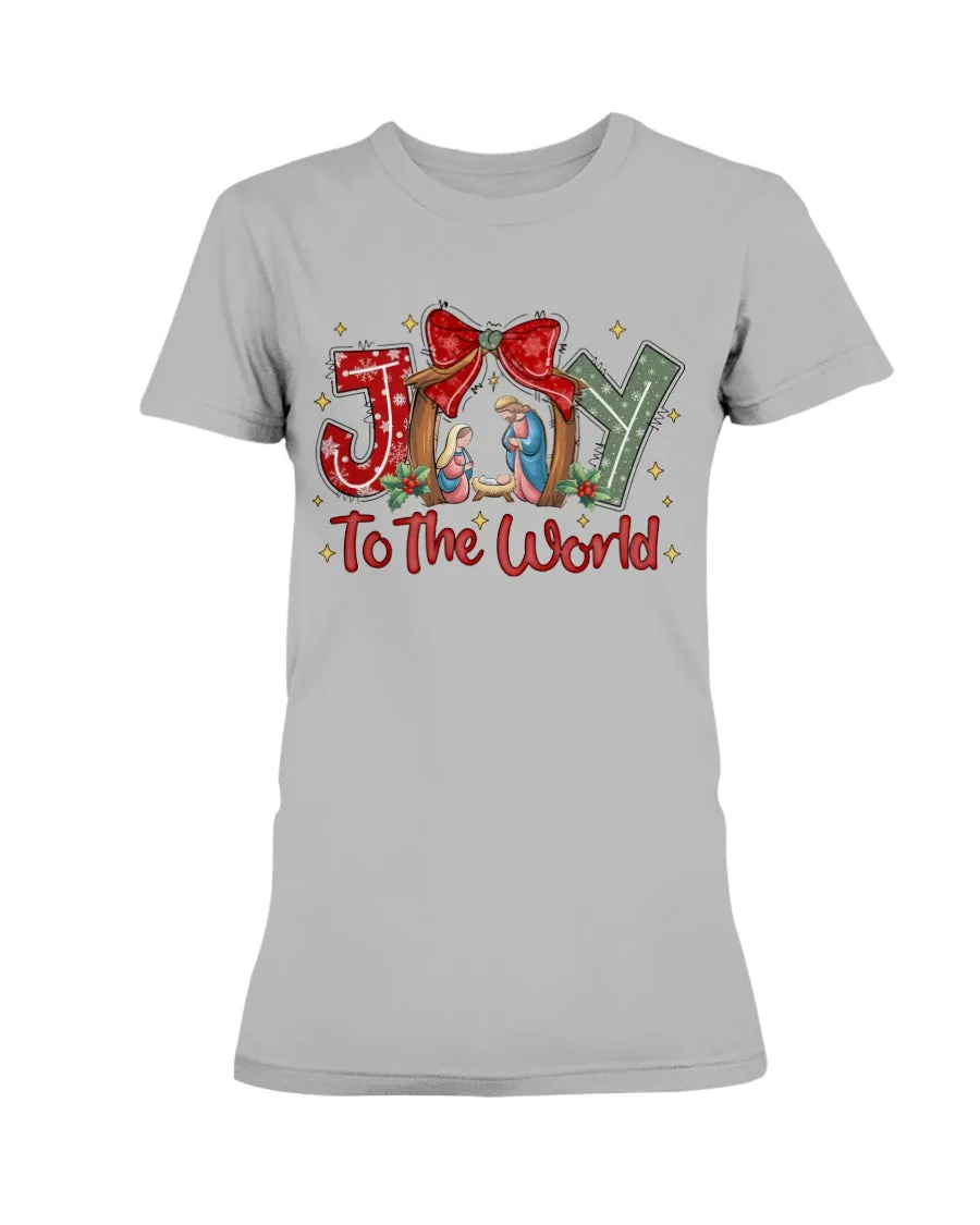 Joy to the World Missy T-Shirt