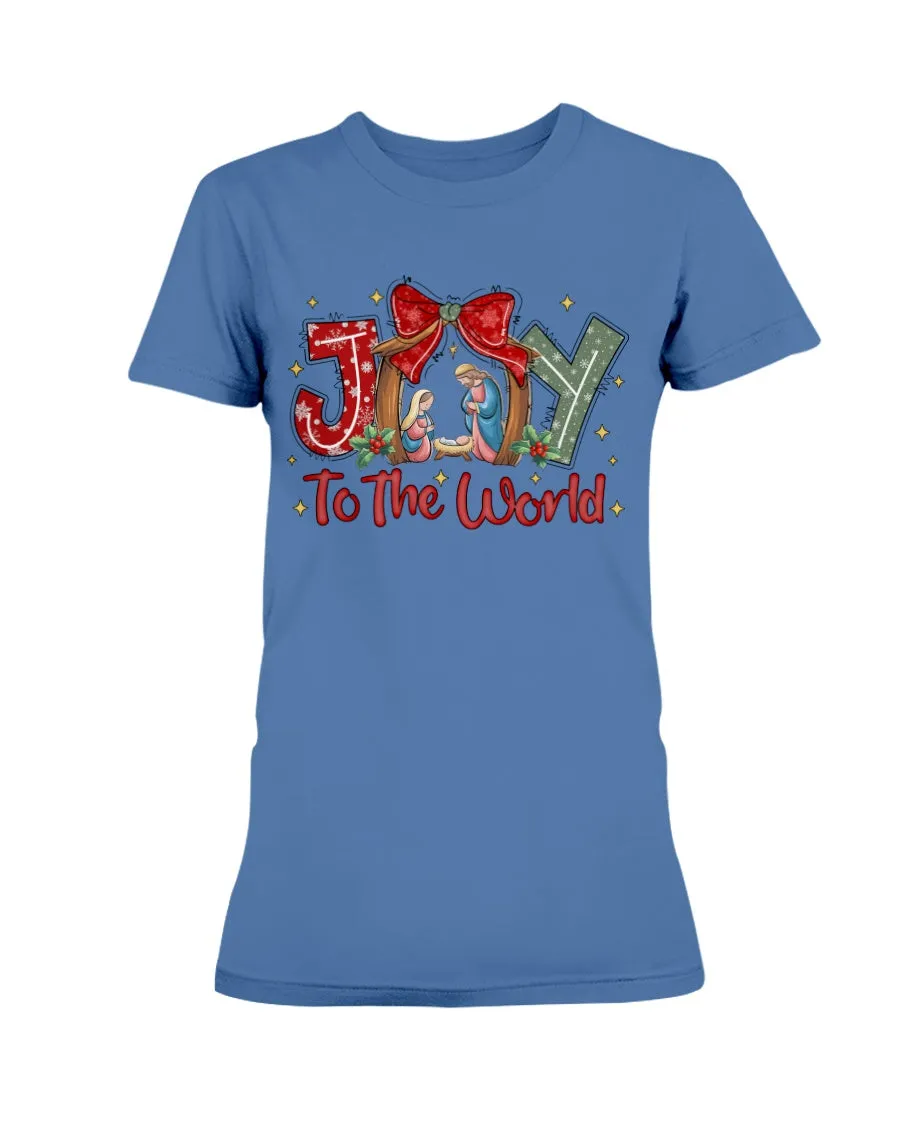 Joy to the World Missy T-Shirt