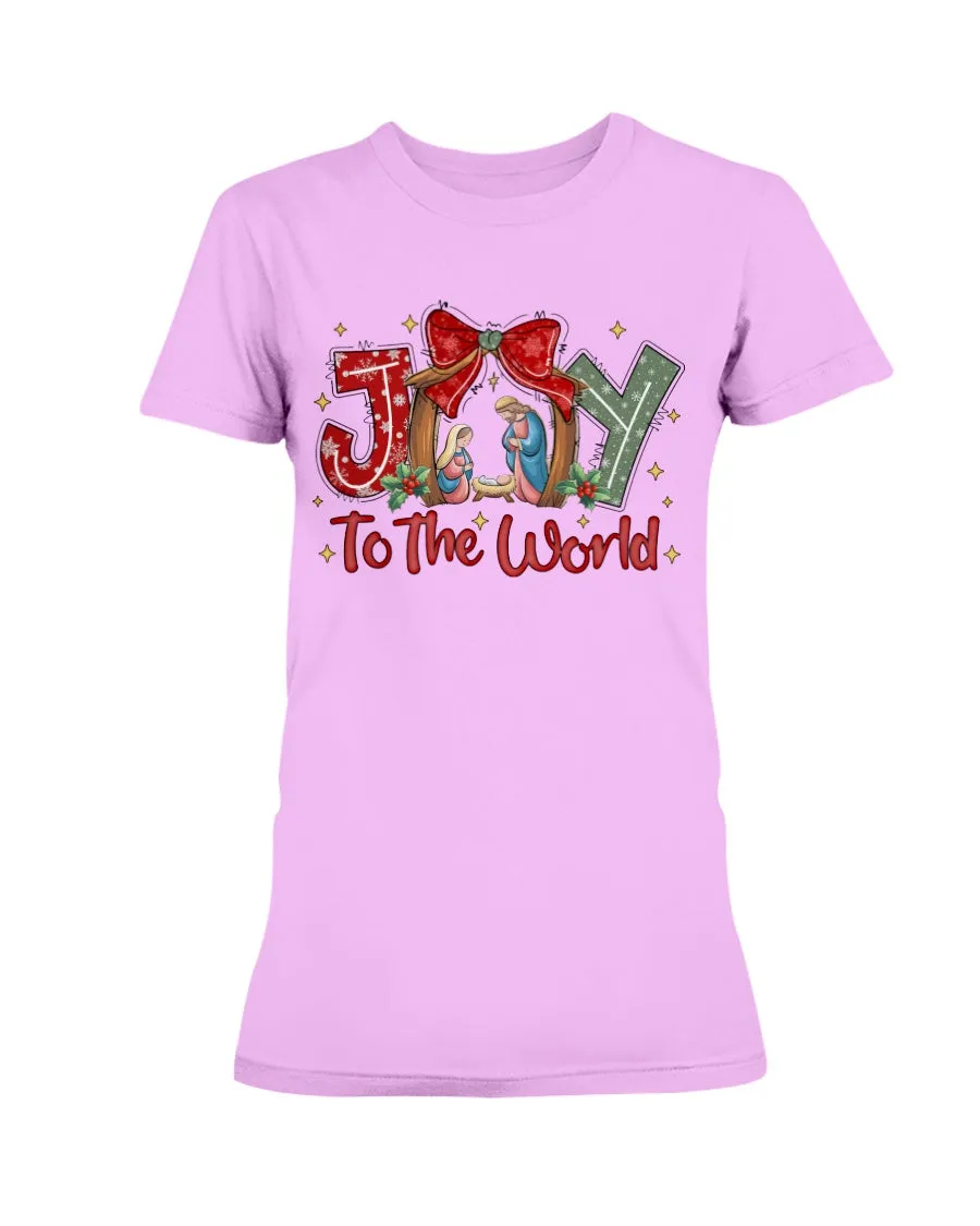 Joy to the World Missy T-Shirt