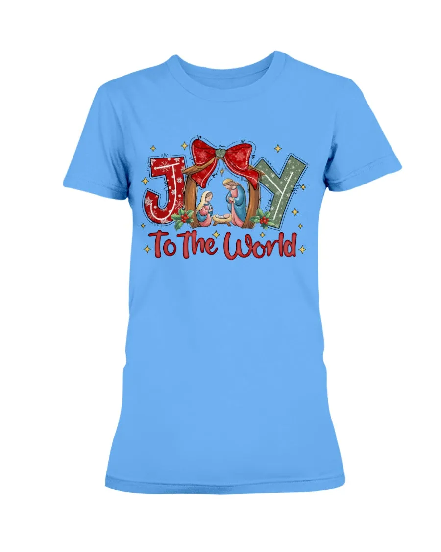 Joy to the World Missy T-Shirt