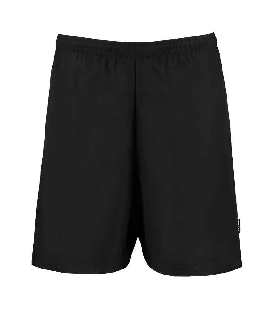Kustom Kit Cooltex® Mesh Lined Training Shorts | Black