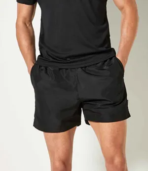 Kustom Kit Cooltex® Mesh Lined Training Shorts | Black