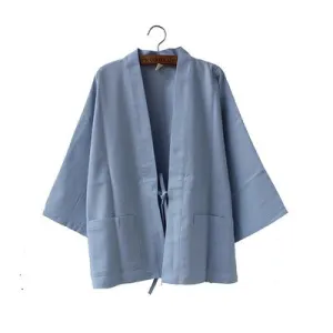 Light Blue Kimono Cardigan
