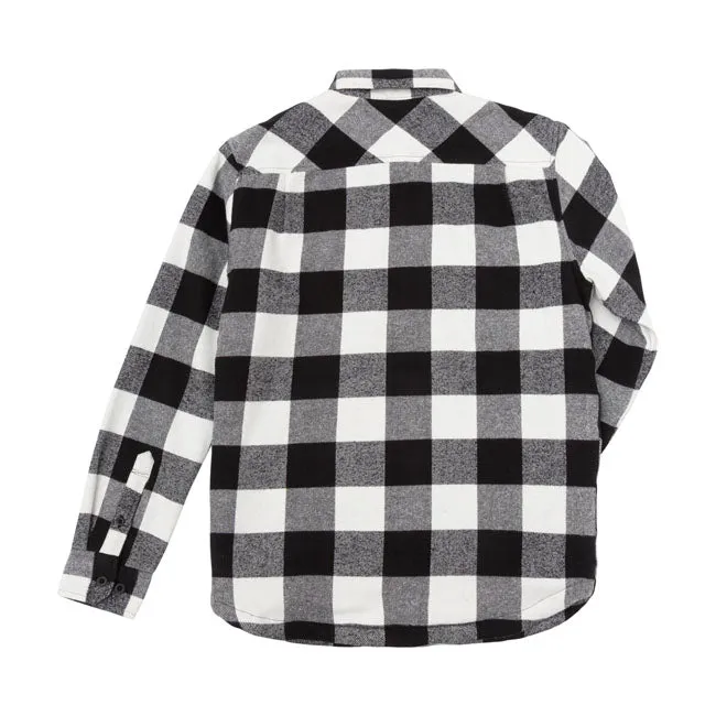 Loser Machine Alcott Shirt Jacket Black / White