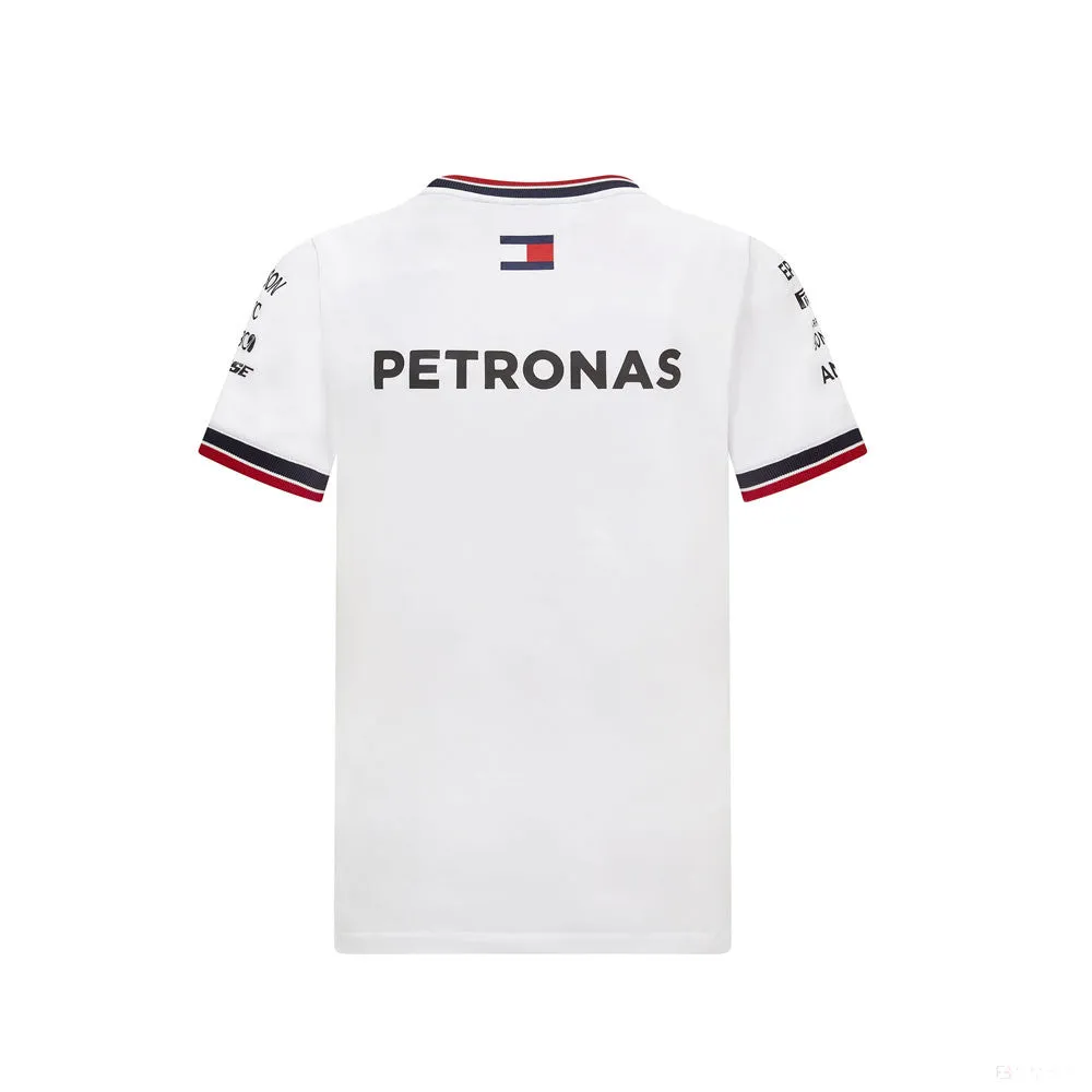 Mercedes Kids T-shirt, Team, White, 2021