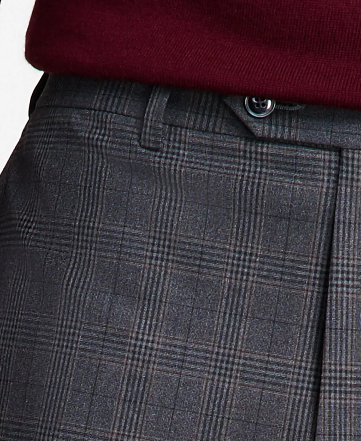 Michael Kors Men's Flat Front Pleated Dress Pants
