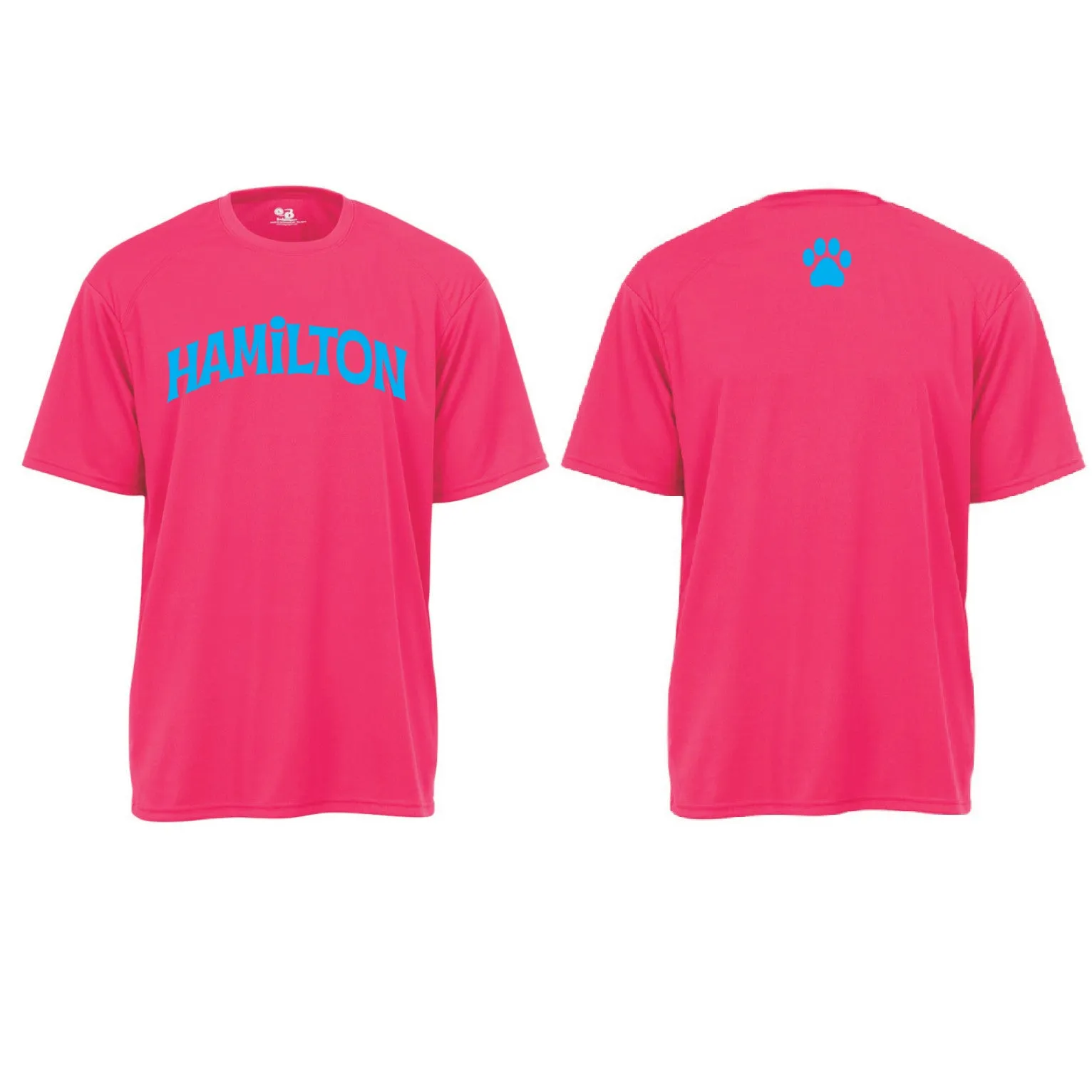 MOISTURE WICKING T-Shirt / HOT PINK