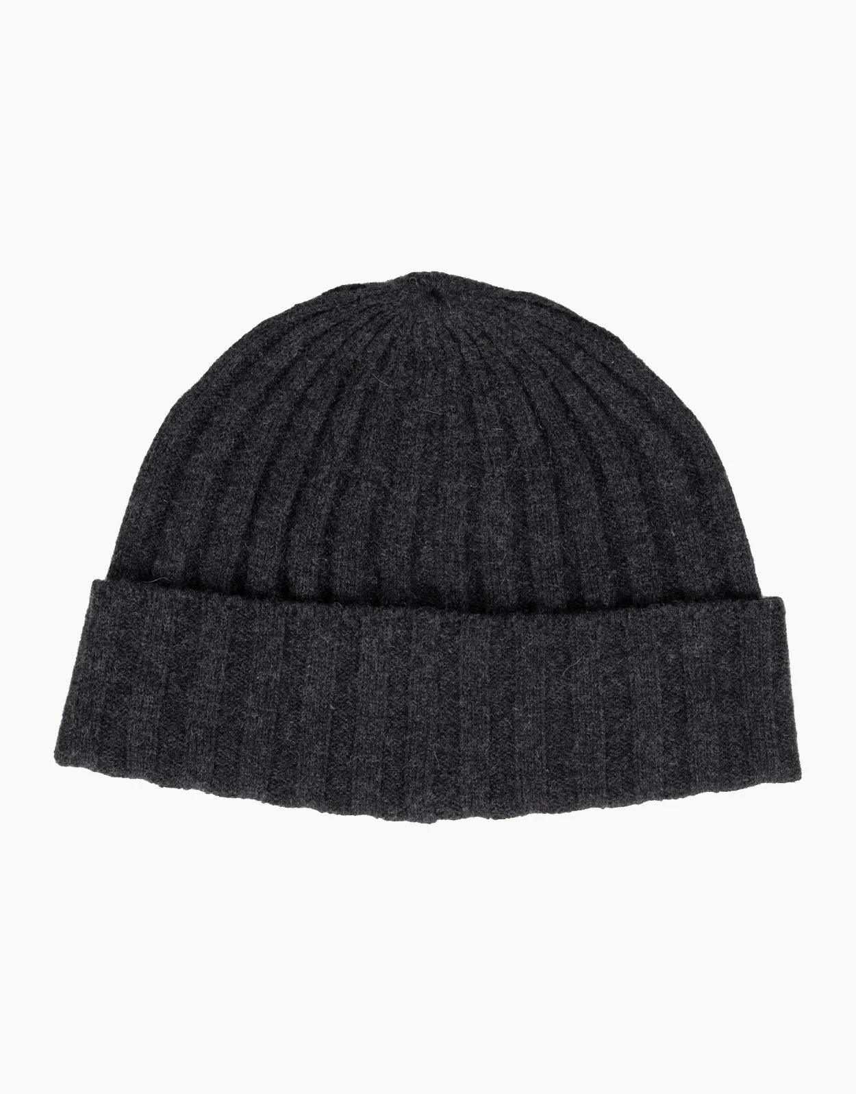Ngawi Grey Ribbed Beanie
