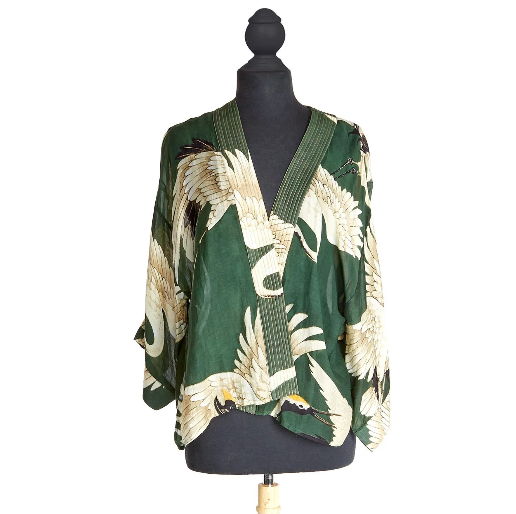 Oiseau Short Kimono One Size