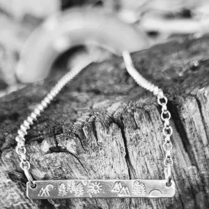 Outdoor Adventure Bar Necklace