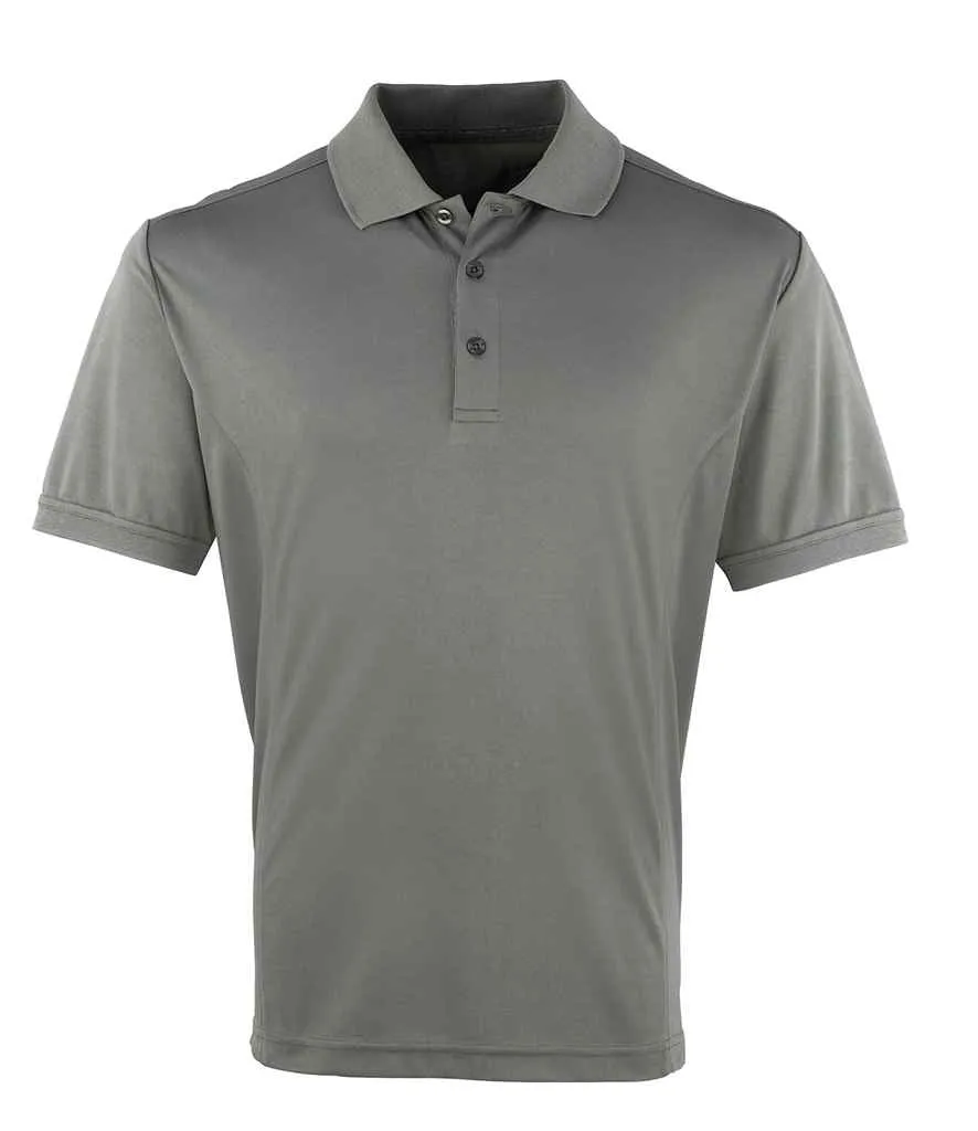 Premier Coolchecker® Piqué Polo Shirt | Dark Grey