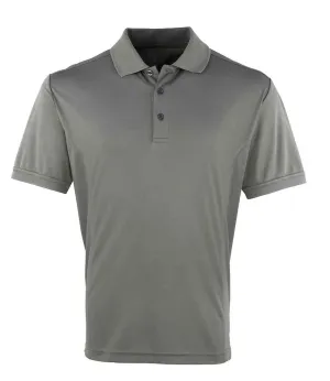 Premier Coolchecker® Piqué Polo Shirt | Dark Grey