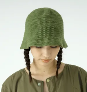 SB241-0422 Hand Knit Hat Olive