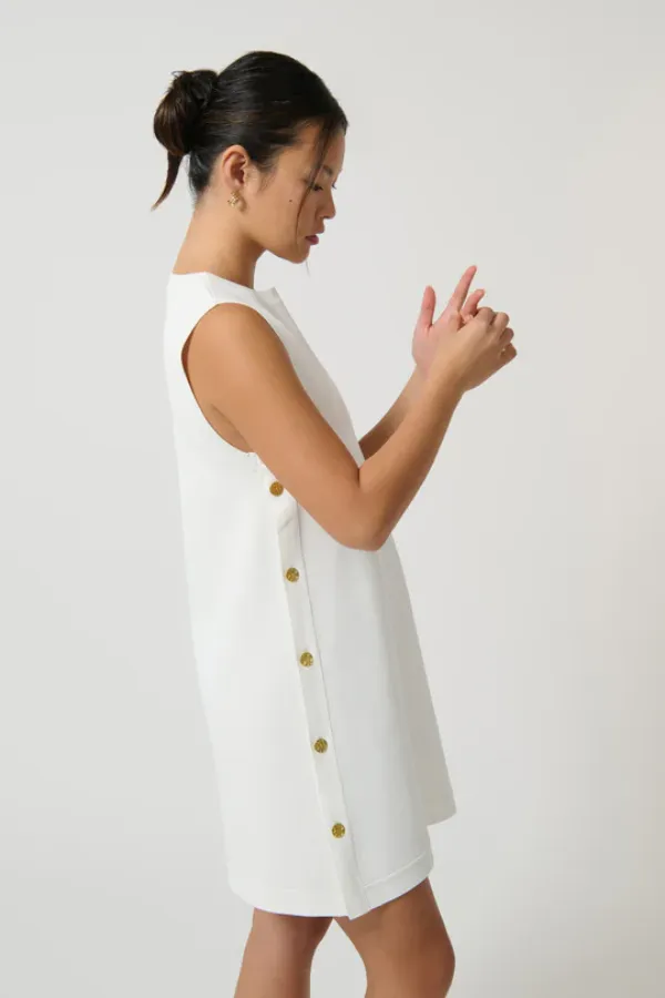 Selena Tunic White