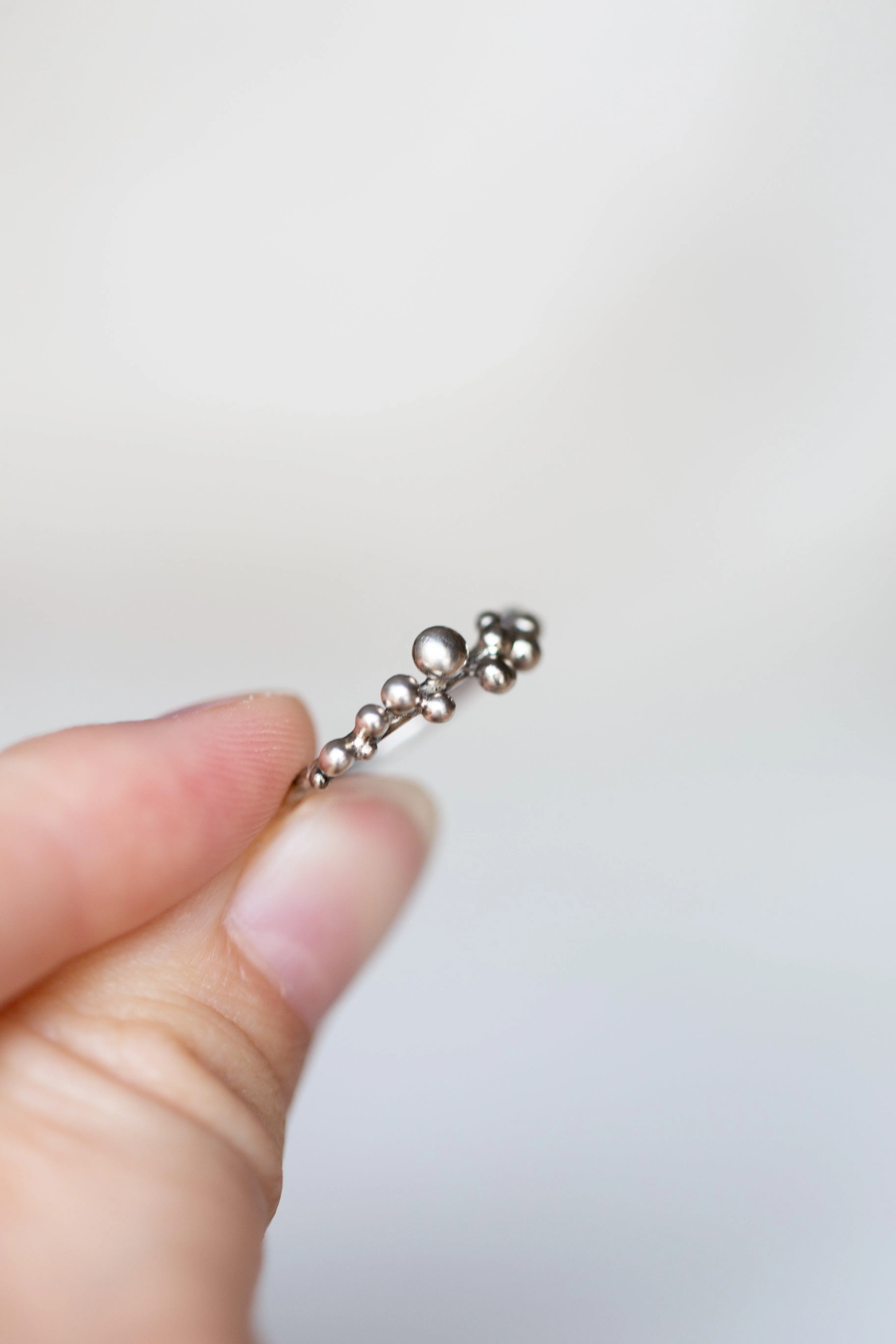 Silver Grain Ring