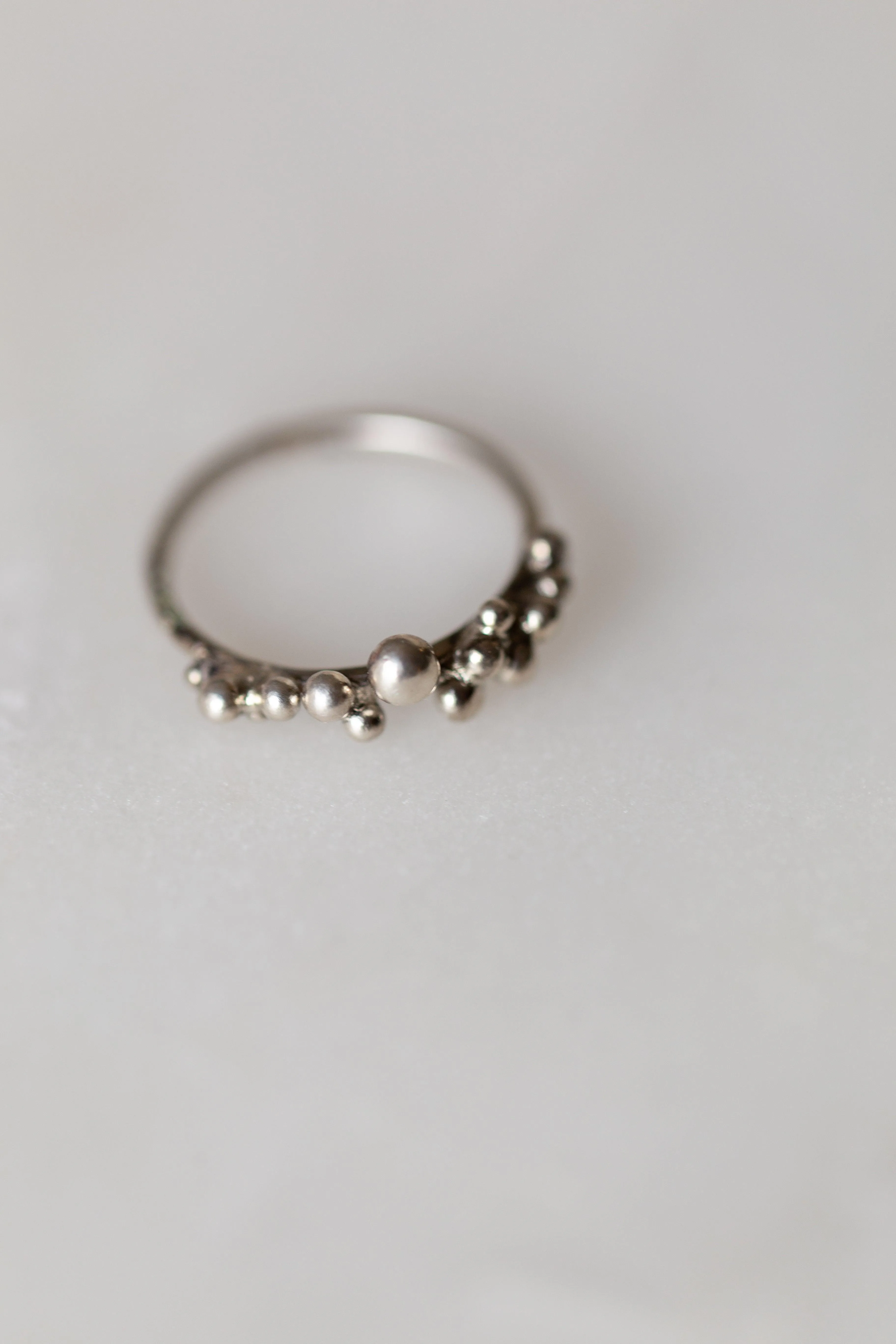 Silver Grain Ring